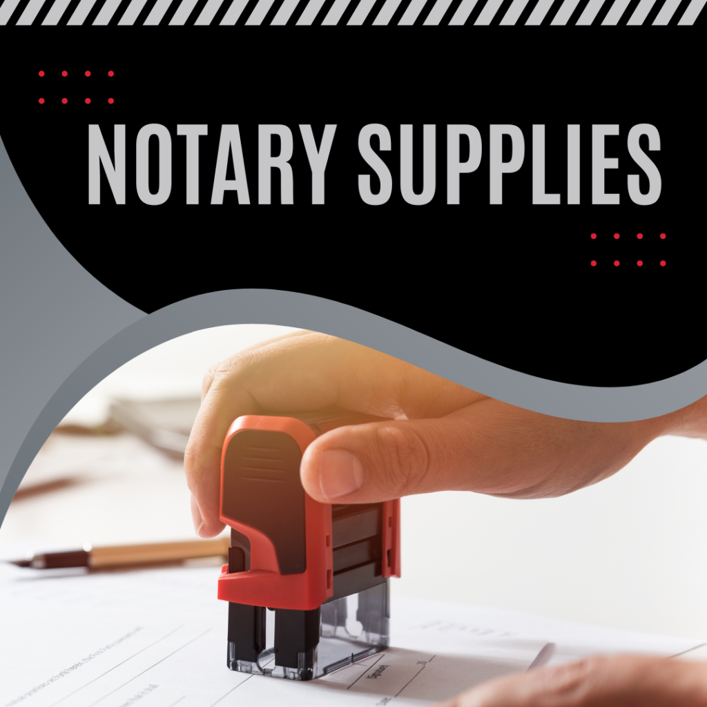 Notary Supplies