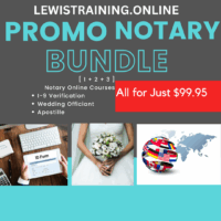 Indiana Online Bundled Courses - I-9 Verifications, Wedding Officiant & Apostille Online Workshops