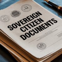 How to handle Real Estate and other documents from Sovereign Citizens