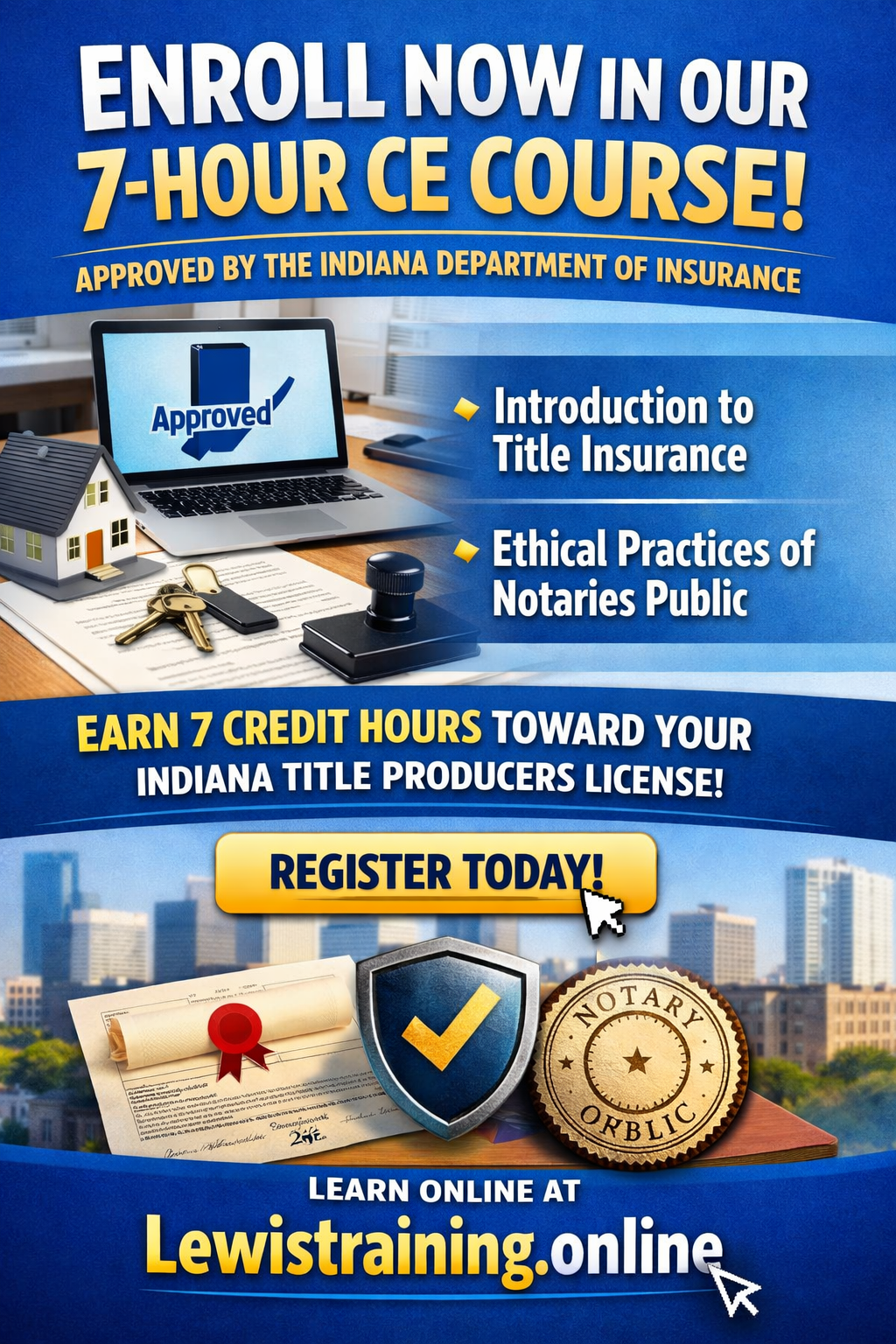 Approved 7-Hour Title Producers Online Course, Title and Ethics