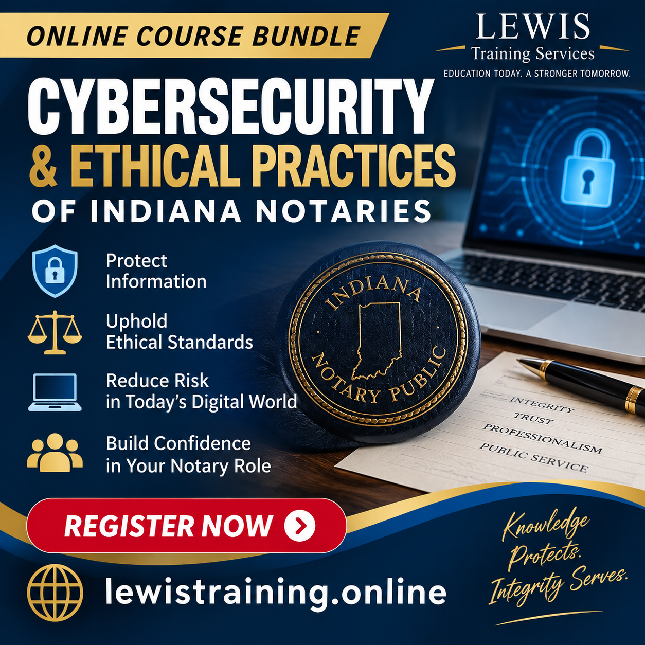 Cybersecurity & Ethical Practices 7-Hour Online Course